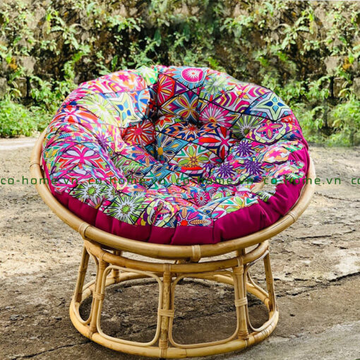 Ghế mây thư giãn Papasan