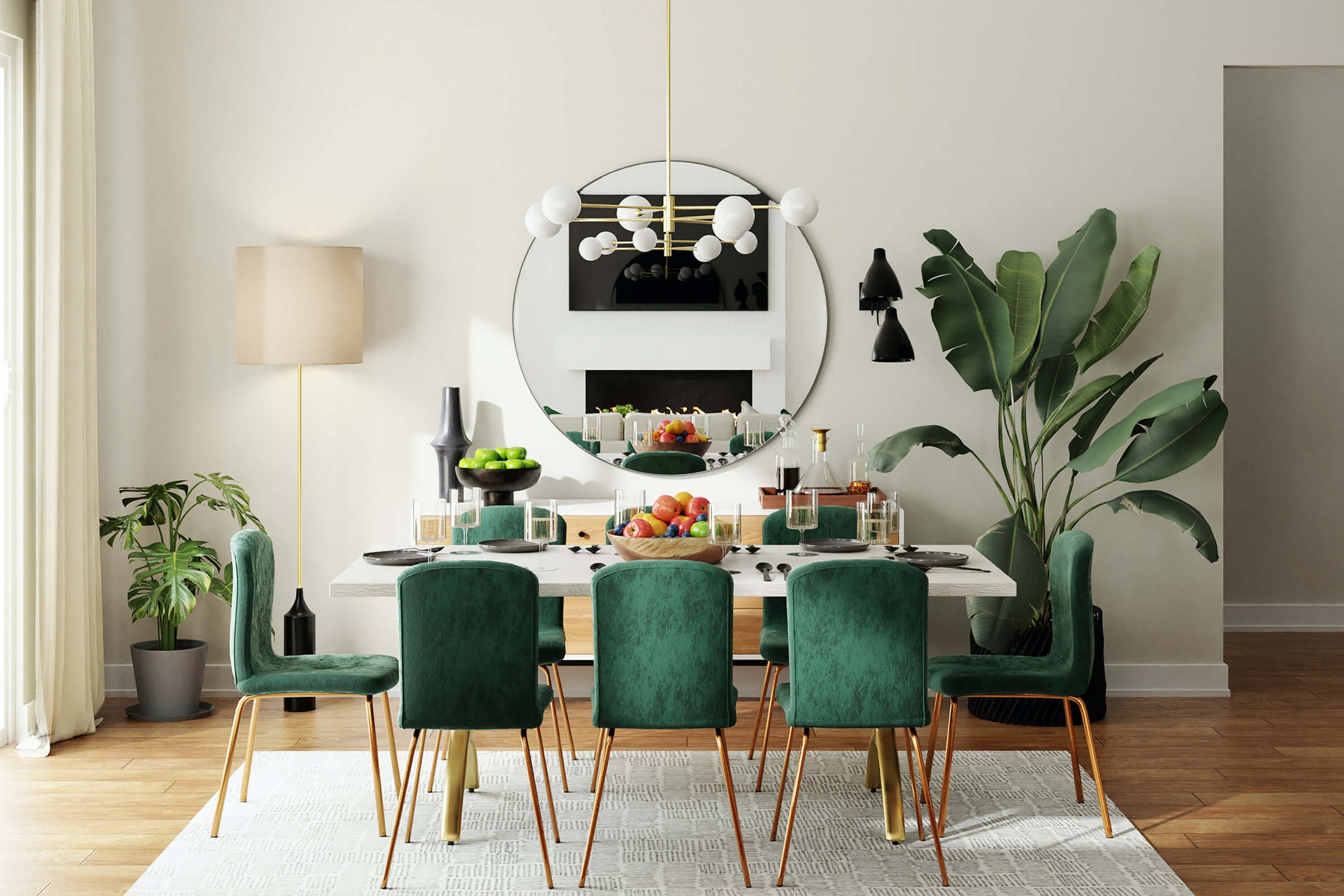 Phong cách thiết kế nội thất Tropical - rực rỡ với sắc màu nhiệt đới