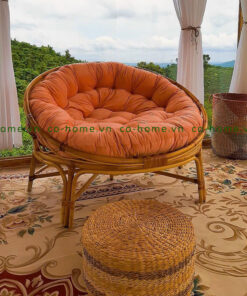 Ghế mây thư giãn Papasan