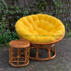 Ghế mây thư giãn Papasan