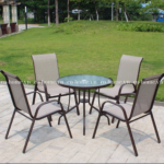 Bàn ghế nhôm đúc ngoài trời