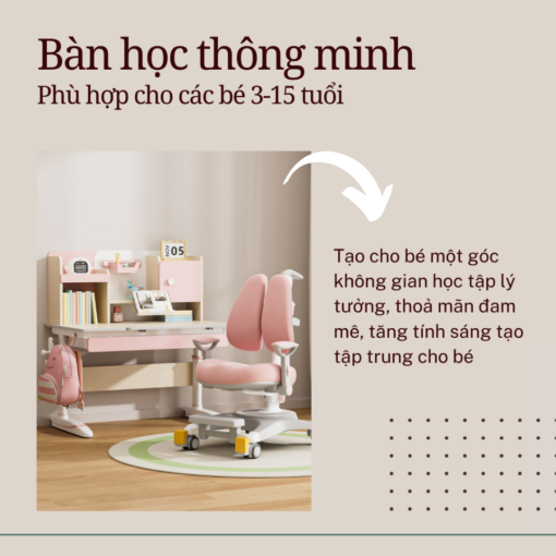 Bàn học thông minh cho bé