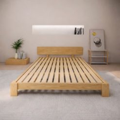 Giường gỗ tự nhiên giá rẻ M05 1