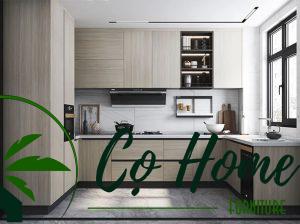 Tủ bếp chữ L hay chữ U